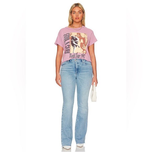 Good American Denim - Good American Light Blue Straight-Leg Jeans